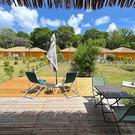 Bungalow La Kawannaise - Piscine, Terrasse, Plage Grand-Bourg  Exterior foto
